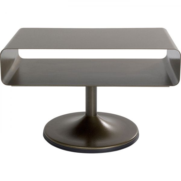 KARE Design Otočný odkládací stolek Lounge - bronzový, 70x42cm