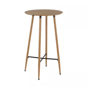  Barový stôl, dub, priemer 60 cm, IMAM