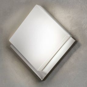 EGLO Kosoštvorcové vonkajšie LED svetlo Infesto 1, ušľachtilá oceľ, plast, 8.2W, L: 25 cm, K: 25cm