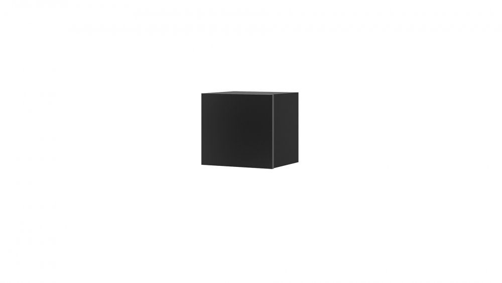 ArtGiB Závesná skrinka malá CALABRINI C-03 Farba: čierna / čierny lesk