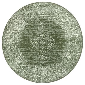 Hanse Home Collection koberce Kusový koberec Gloria 105519 Green kruh - 160x160 (priemer) kruh cm