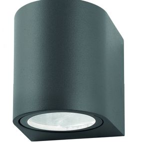 Svietidlo Nova Luce NERO R WALL GREY nástenné, IP 54, GU10