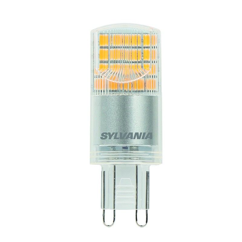 Sylvania 0028238 LED žiarovka 1x3,2W | G9 | 350lm | 2700K- strieborná