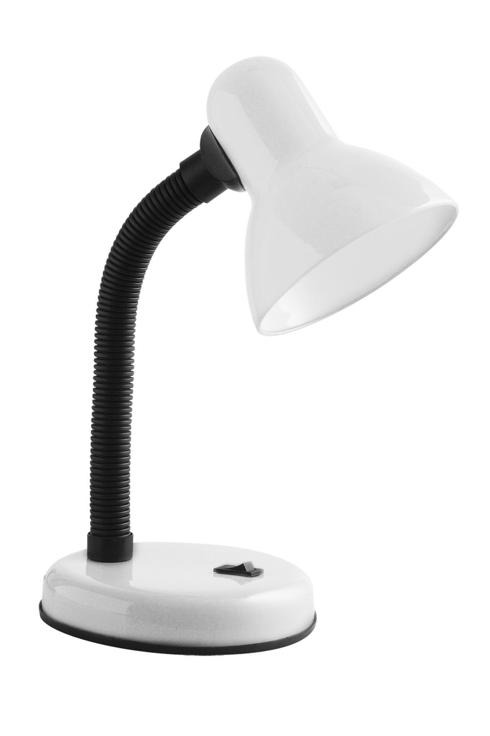 Stolná lampa GTV LB-RIOE27-10 Rio biela