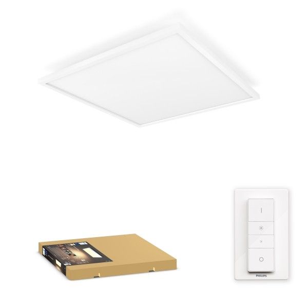 Philips 8719514382640 LED stropné svietidlo Aurelle 1x39W | 4000lm | 2200-6500K - White Ambiance, diaľkové ovládanie, stmievateľné, biele