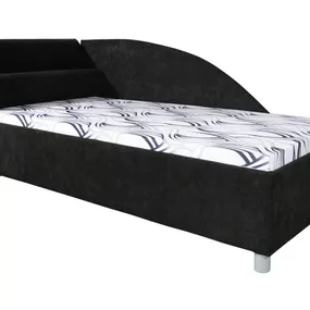 Jednolôžková posteľ (váľanda) 90 cm Perla Plus (so 7-zónovým matracom lux) (L)