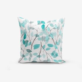 Obliečka na vankúš s prímesou bavlny Minimalist Cushion Covers Leaves, 45 × 45 cm