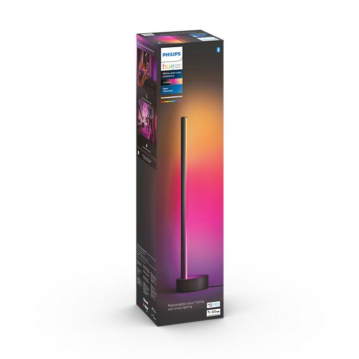 Philips Hue White and color ambiance 8718696176245 Signe stolové svietidlo LED D111mm 11,8W/lm 2000-6500K+RGB čierna bluetooth