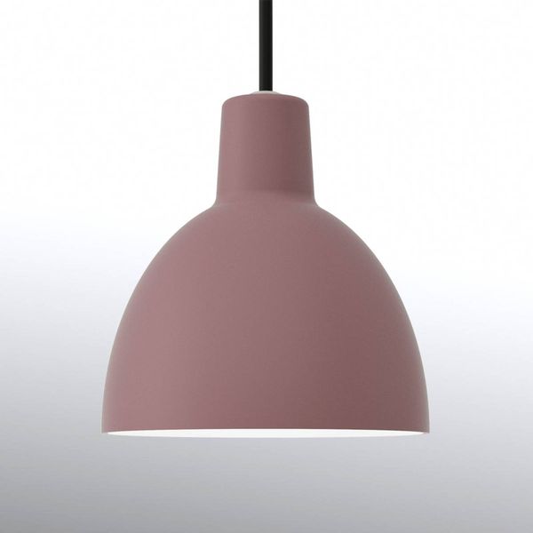 Louis Poulsen Toldbod 120 lampa, tmavo-ružová, Obývacia izba / jedáleň, hliník, G9, 40W, K: 12.1cm