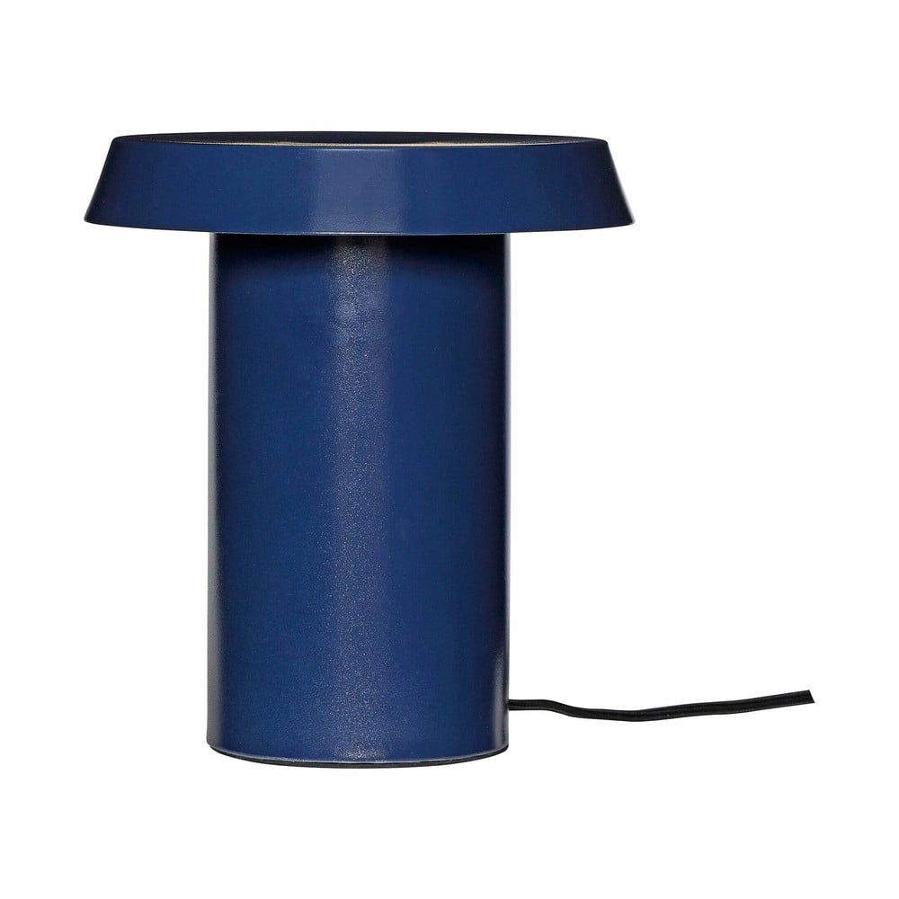 Modrá kovová stolná lampa Keen - Hübsch