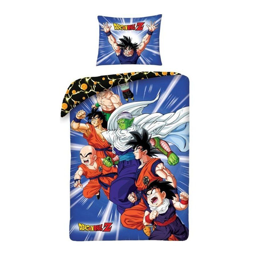 Halantex · Bavlnené posteľné obliečky Dragon Ball Z - 100% bavlna - 70 x 90 cm + 140 x 200 cm