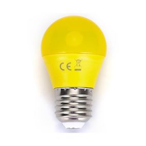 LED Žiarovka G45 E27/4W/230V žltá - Aigostar