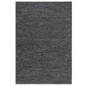 Flair Rugs koberce Kusový koberec Minerals Dark Grey - 120x170 cm