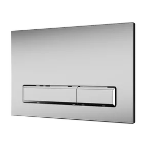 Sanela - Dvojčinné splachovacie tlačítko do rámu SLR 21, lesklý chróm