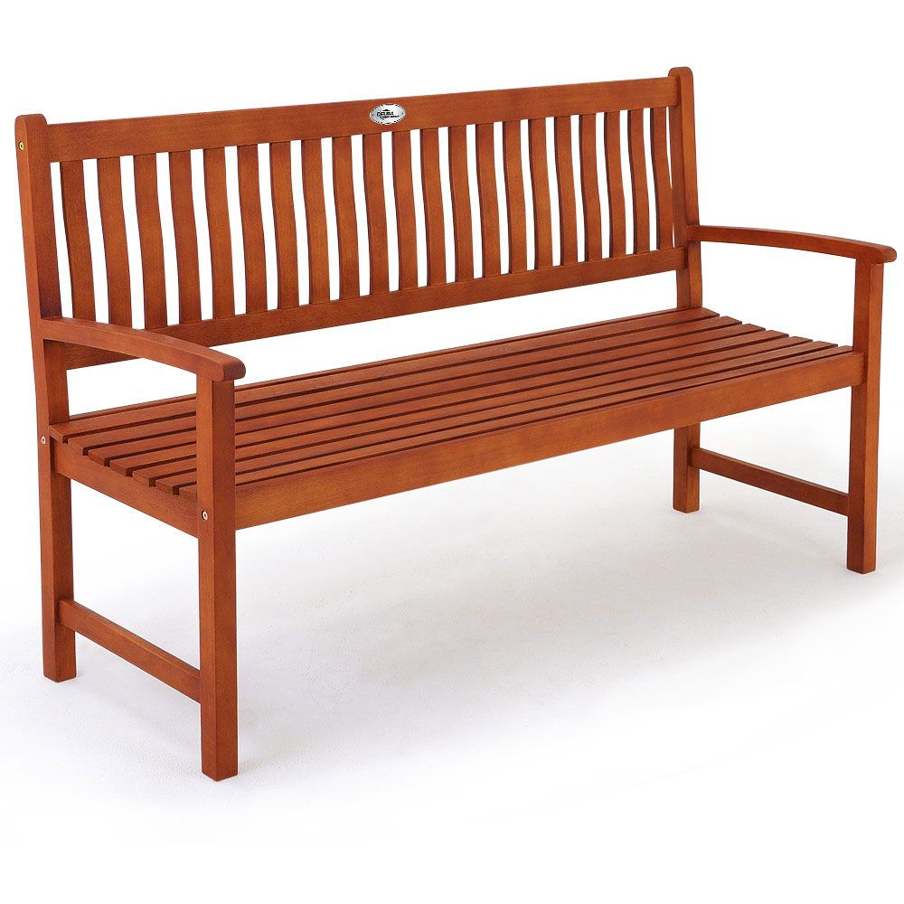 Casaria Záhradná lavica Maxima z eukalyptového dreva 152 x 55 x 90 cm s certifikátom FSC®