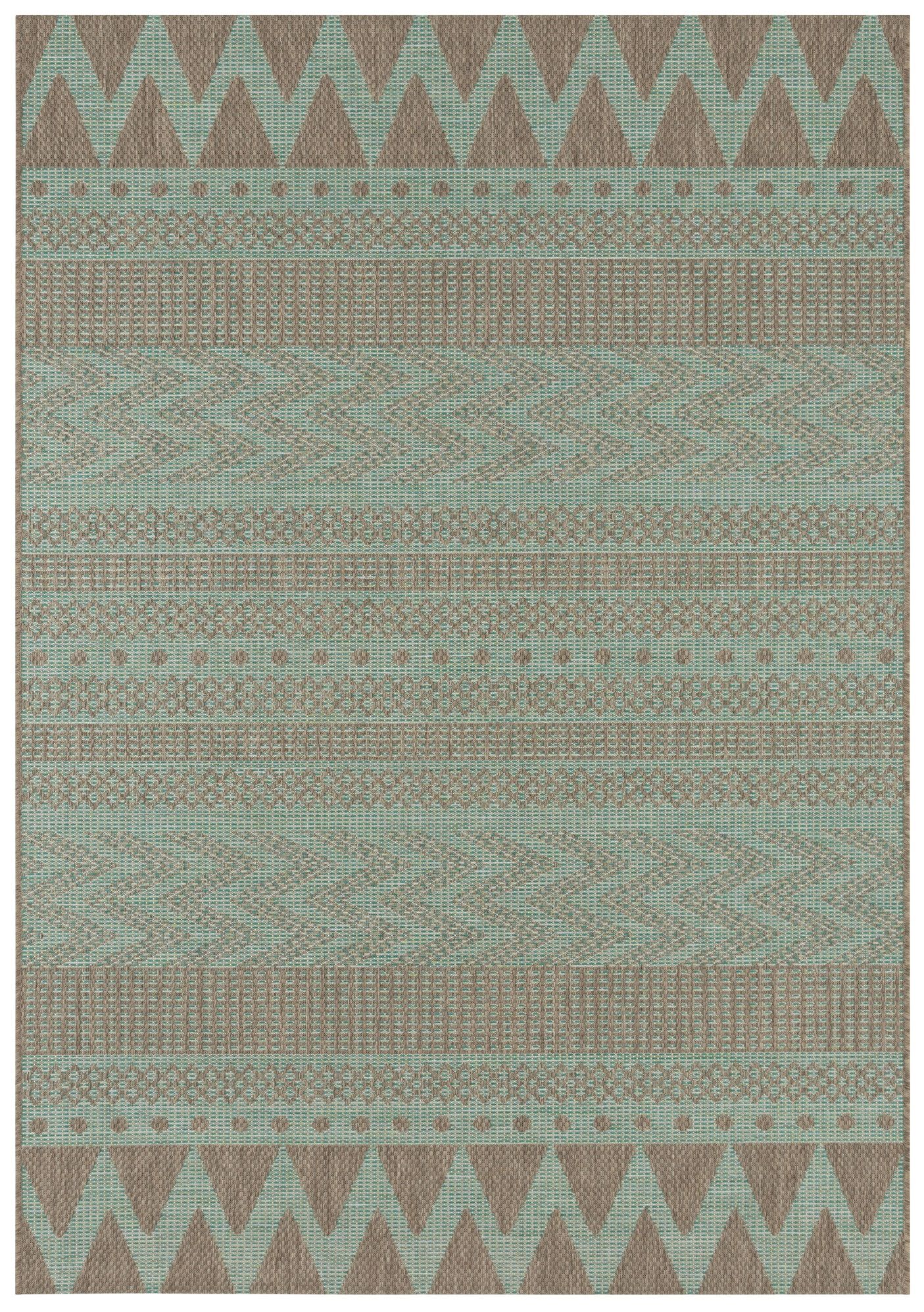 NORTHRUGS - Hanse Home koberce Kusový koberec Jaffa 103880 Green / Taupe - 200x290 cm
