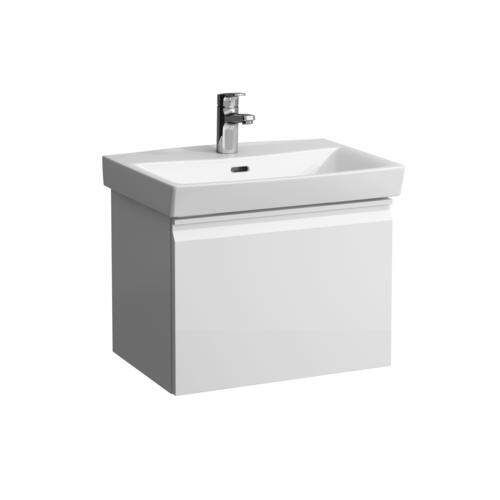 Laufen Pro - Umývadlová skrinka, 770x450x390 mm, 1 zásuvka, matná biela H4830620954631