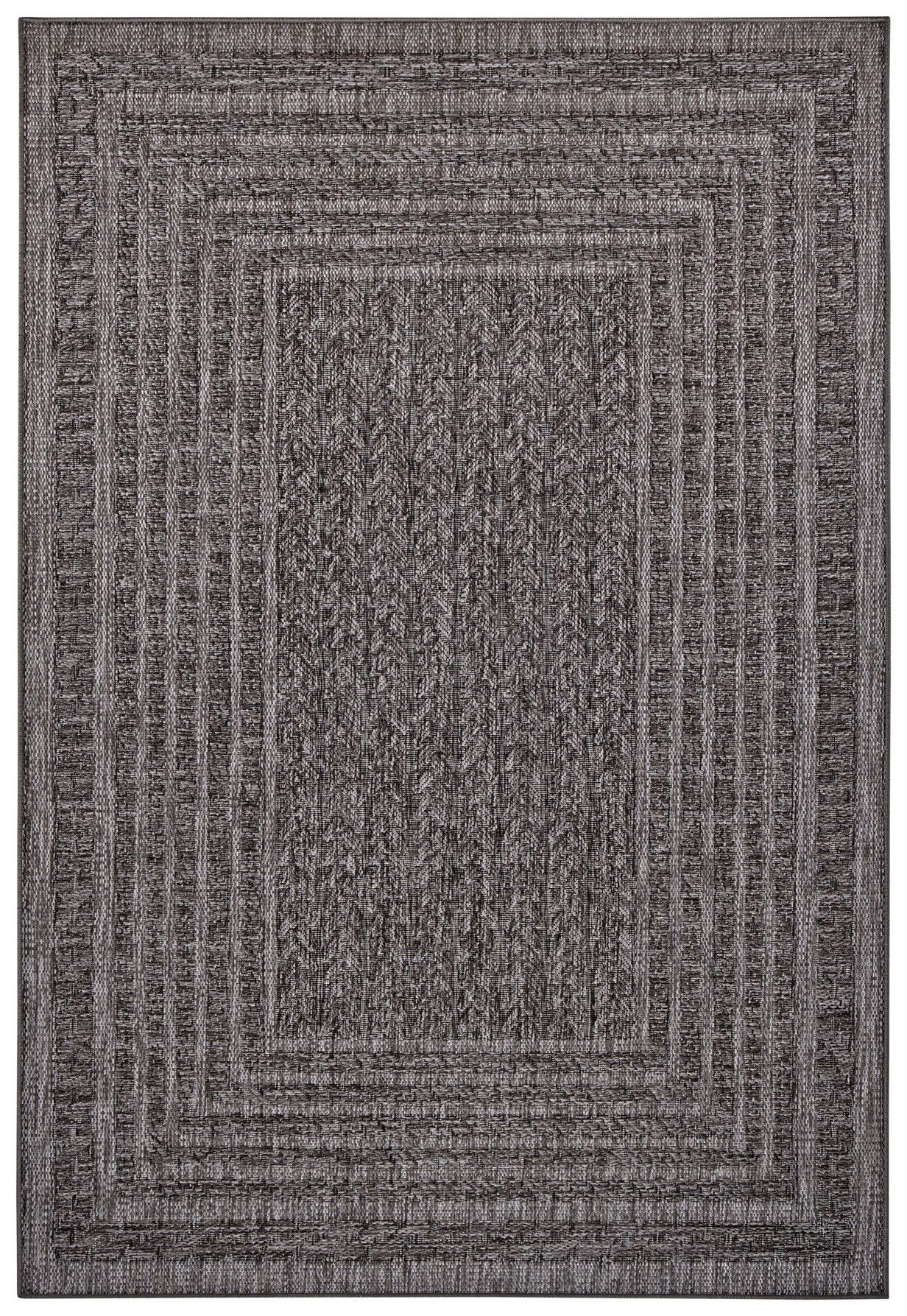 NORTHRUGS - Hanse Home koberce Kusový koberec Forest 103993 Darkgrey - 240x340 cm