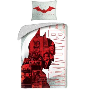 Halantex · Bavlnené posteľné obliečky The Batman - 100% bavlna - 70 x 90 cm + 140 x 200 cm