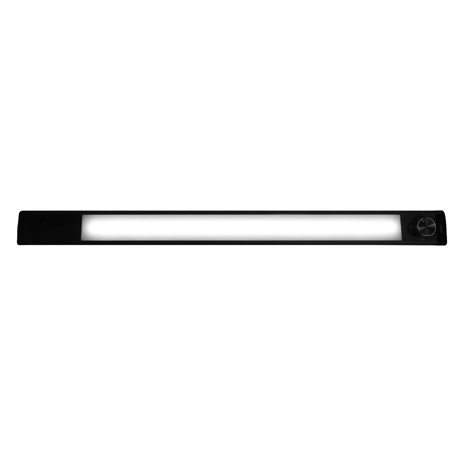 Müller-Licht Podhľadové LED Calina 60 Switch Tone, čierne, Kuchyňa, hliník, plast, 8W, P: 60 cm, L: 5 cm, K: 3cm