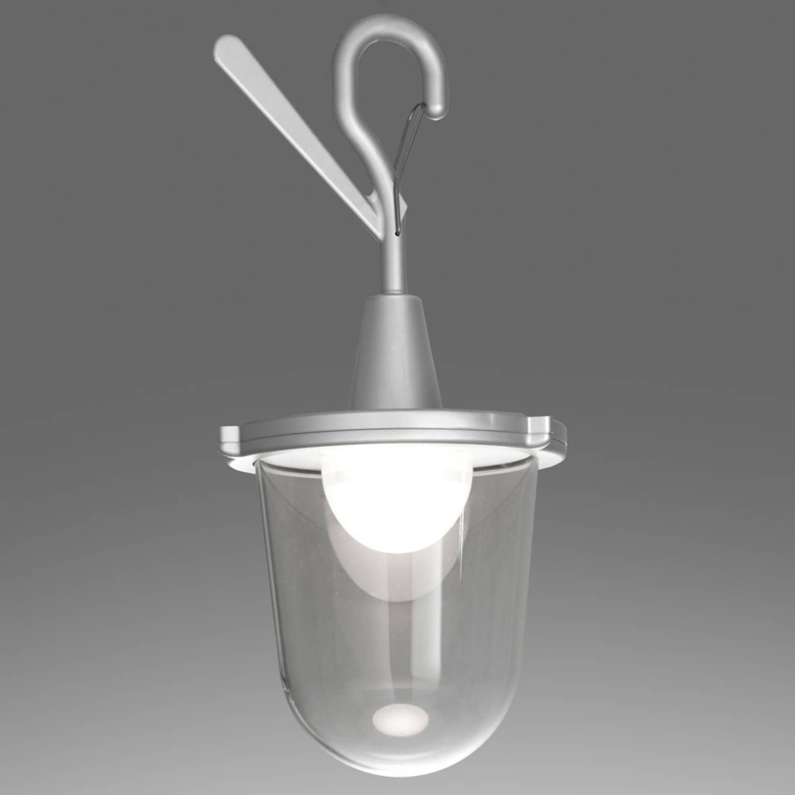 Artemide Vonkajšia závesná lampa Tolomeo Lampione, hliník, plast, 20W, K: 19.8cm