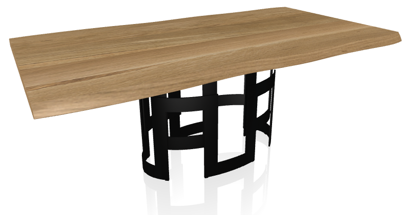 BONTEMPI - Stôl Imperial, 200/250x106 cm