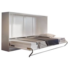 Sconto Sklápacia posteľ CONCEPT PRO CP-05 biela, 120x200 cm