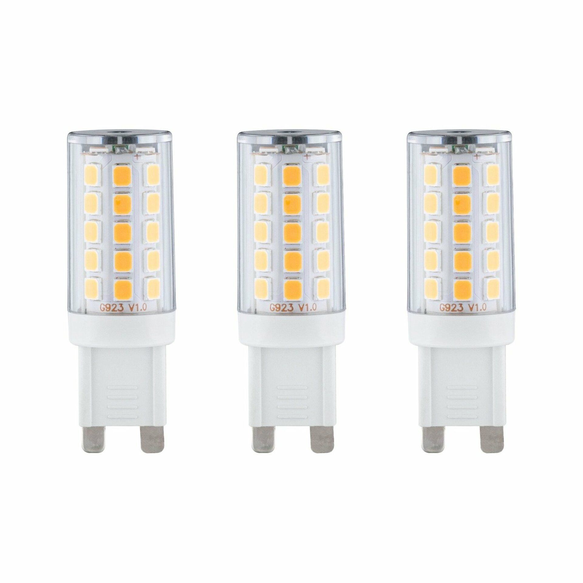 PAULMANN LED 3ks-sada Non Dim G9 230V 3x250lm 3x2,5W 2700K čirá