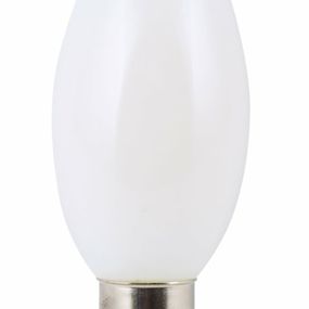 HEITRONIC LED žárovka Filament mléčná C35 E14 4W 2700K 15027