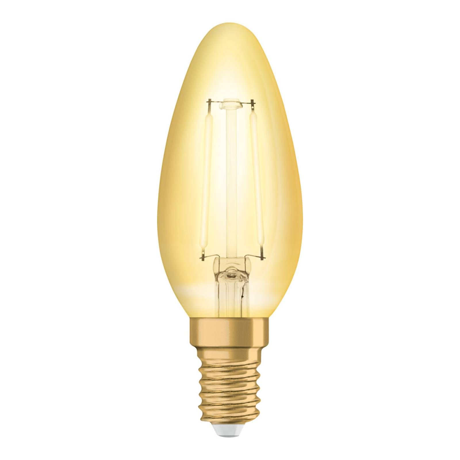 OSRAM LED E14 1, 5W Vintage Filament 825 zlatá, E14, 1.5W, Energialuokka: G, P: 10 cm