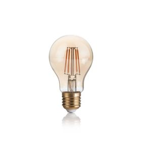 Ideal Lux 151687 LED žiarovka E27 Vintage A60 4W/300lm 2200K jantárová