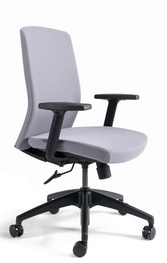 OFFICE PRO bestuhl -  OFFICE PRO bestuhl Kancelárska stolička J2 ECO BLACK BP sivá