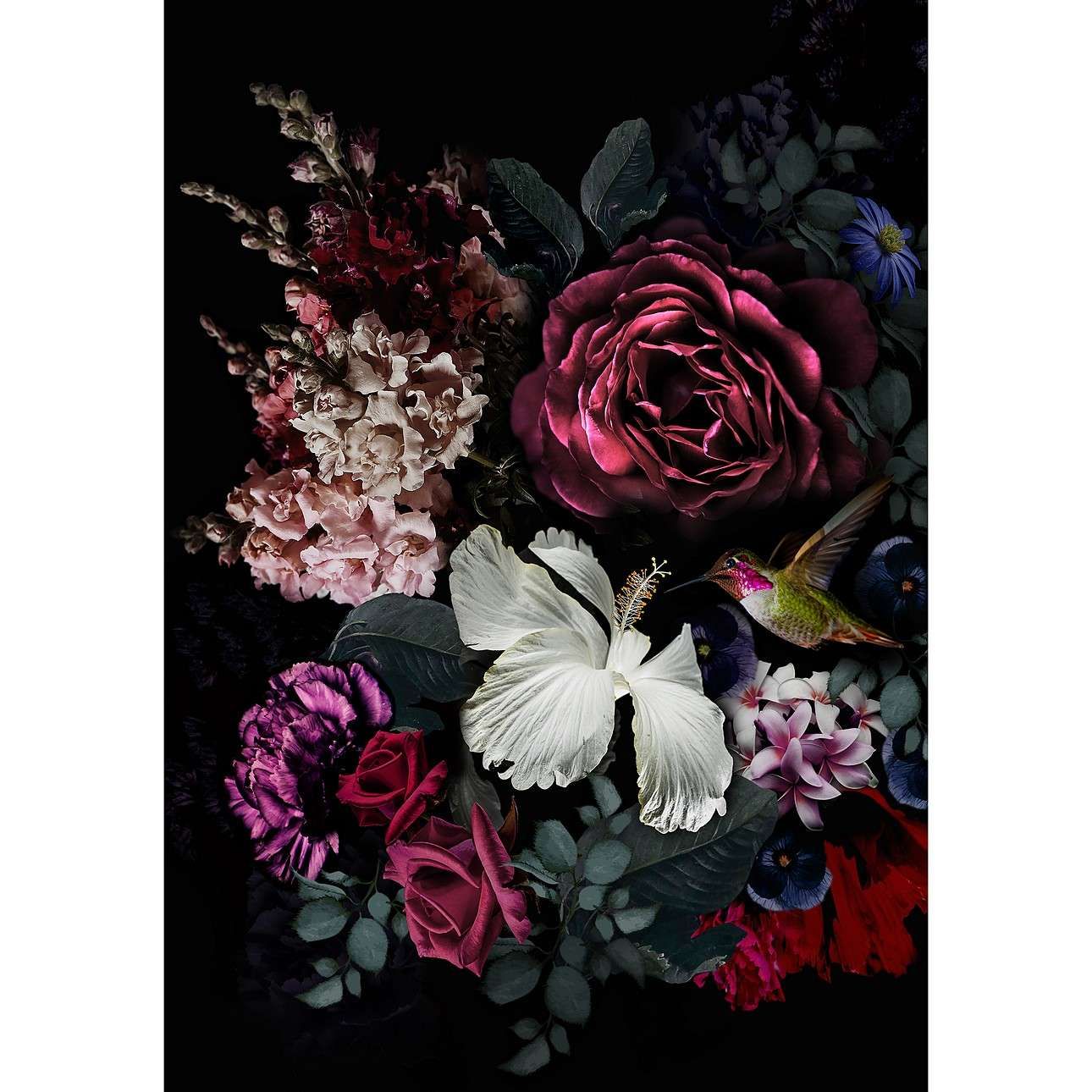 Dekoria Obraz na plátne Flowers I, 70 × 100 cm