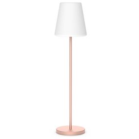 Newgarden Lola Slim 180 stojaca lampa ružové zlato, železo, polyetylén, 6.5W, K: 177.1cm