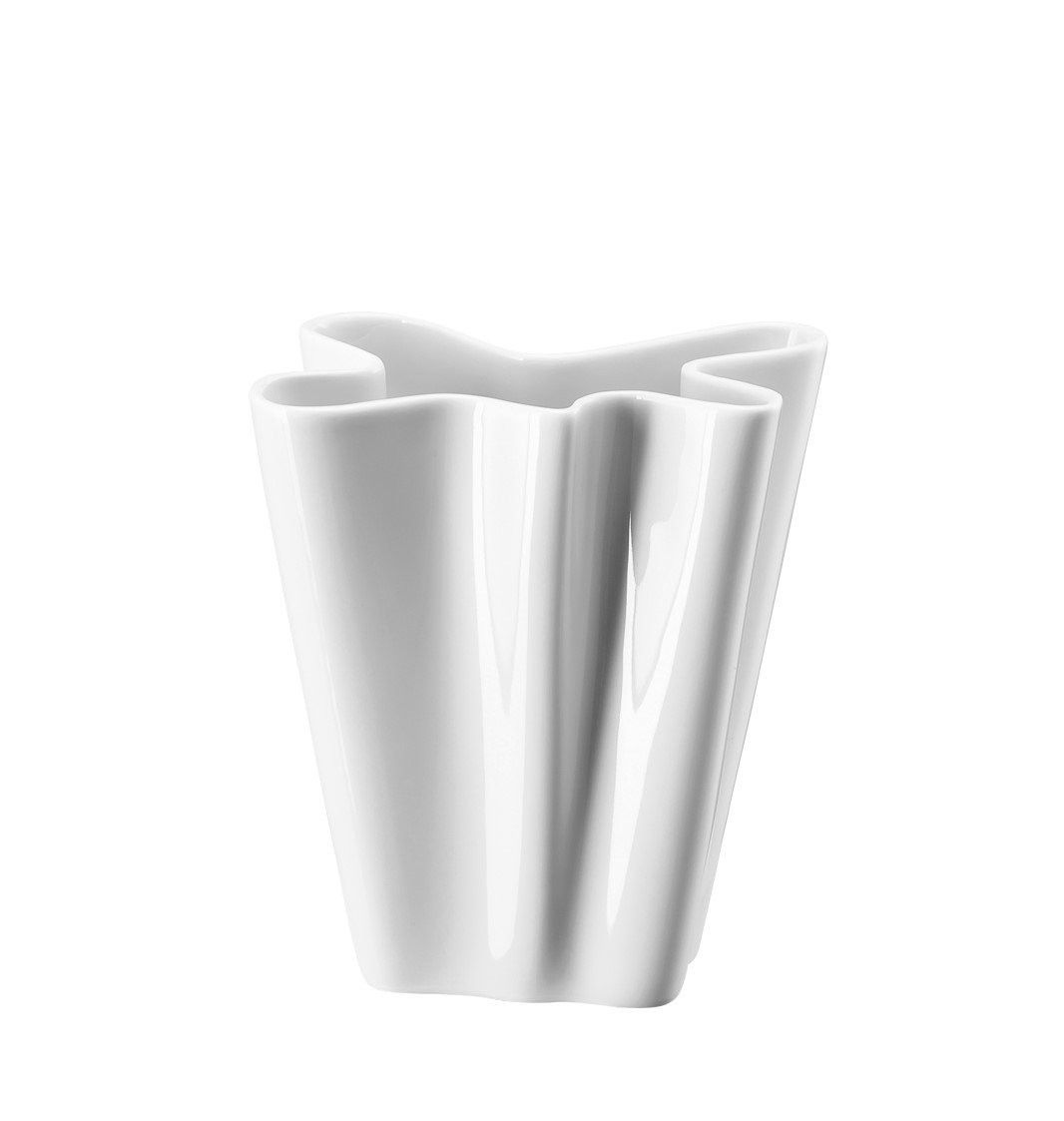 Rosenthal Porcelánová váza Flux, biela, 14 cm 14259-800001-26014