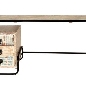 Písací stôl Retro 160x76x70 recyklované mango - Holy wood