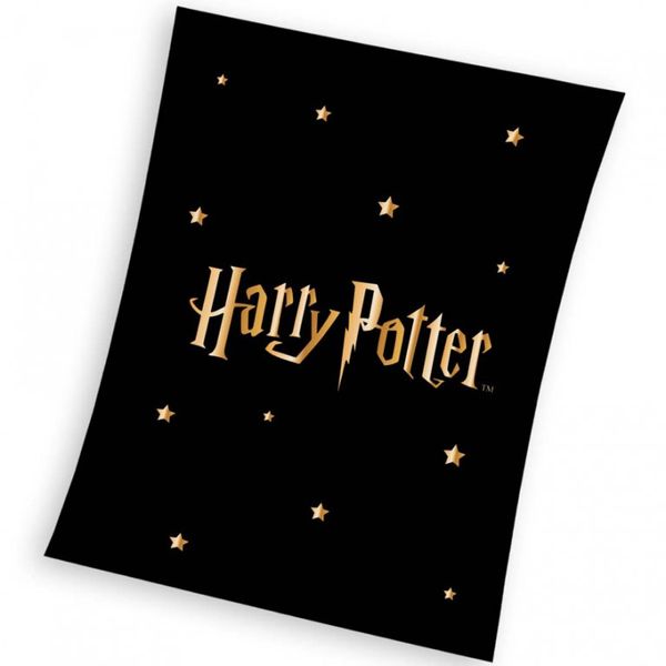 Detská deka Harry Potter Gold Stars 130x170 cm