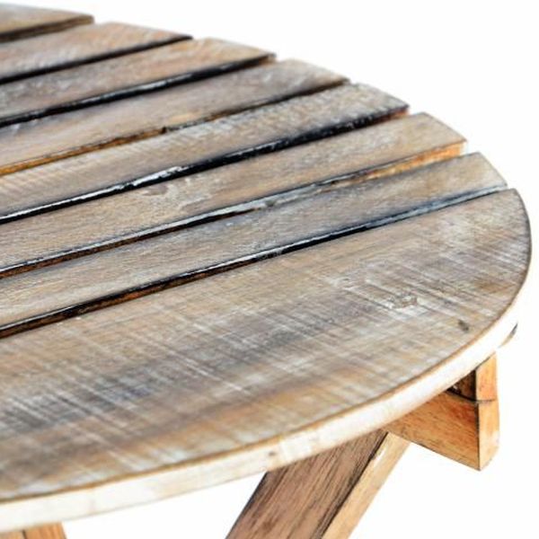 DIVERO – sklopný stôl, opálený