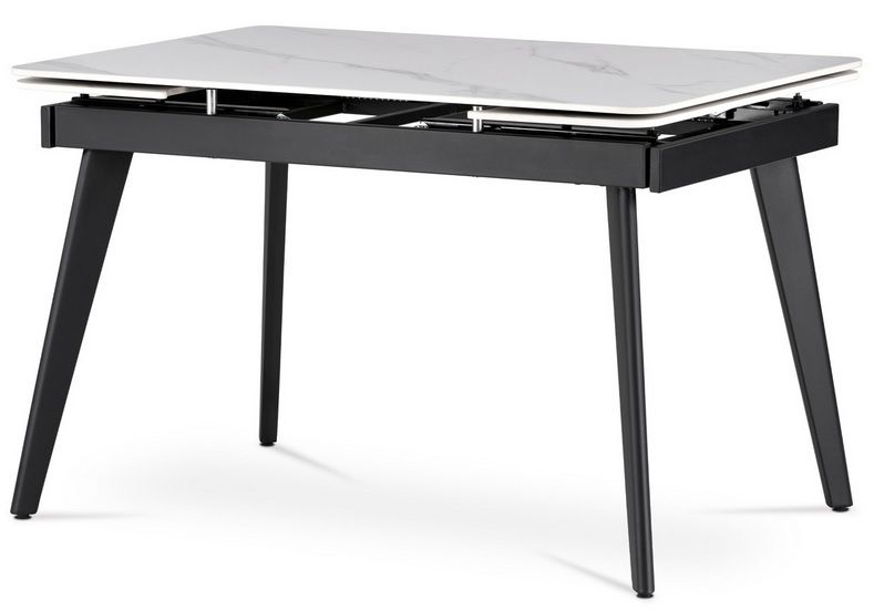 AUTRONIC jedálenský rozkladací stôl HT-405M WT, 120+30+30 x 80 cm