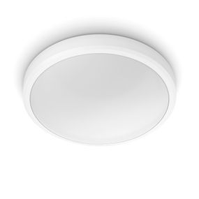 Philips Doris CL257 LED kúpeľňové stropné svietidlo 1x6W | 640lm | 4000K | IP44 - ochrana EyeComfort, nikel