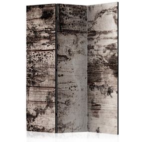 Paraván Burnt Wood Dekorhome 135x172 cm (3-dielny)