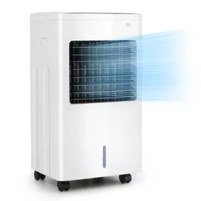 OneConcept Freeze Me, ochladzovač vzduchu, 75 W, 400 m³/h, 3 možnosti fúkania, diaľkový ovládač