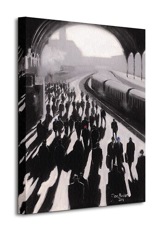 Victoria Station, London - 1934 - Obraz na płótnie WDC94319