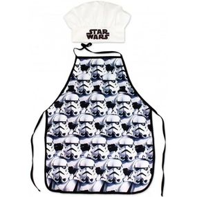Javoli · Detská zástera s kuchárskou čiapkou Star Wars - Hviezdne vojny - pre deti 3 - 8 rokov