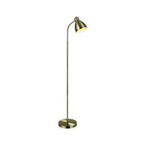 Voľne stojacia lampa v zlatej farbe Markslöjd Nitta