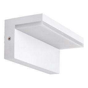 Rabalux 77093 - LED Vonkajšie nástenné svietidlo ZARAGOZA LED/10W/230V IP54 biela