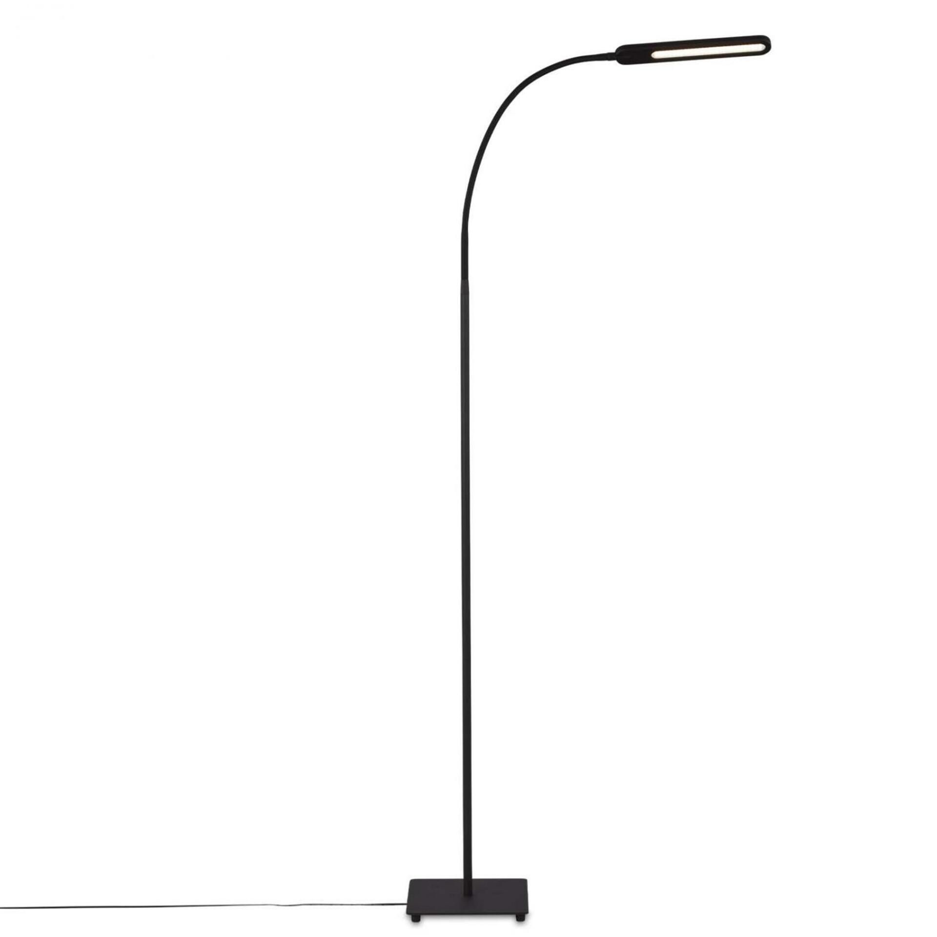 BRILONER LED CCT stojací svítidlo s dotykovým vypínačem 183 cm 8W 600lm černá BRILO 1389-015