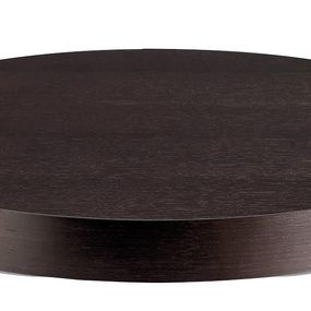 PEDRALI - Okrúhla dyhovaná doska stola - hrúbka 50 mm