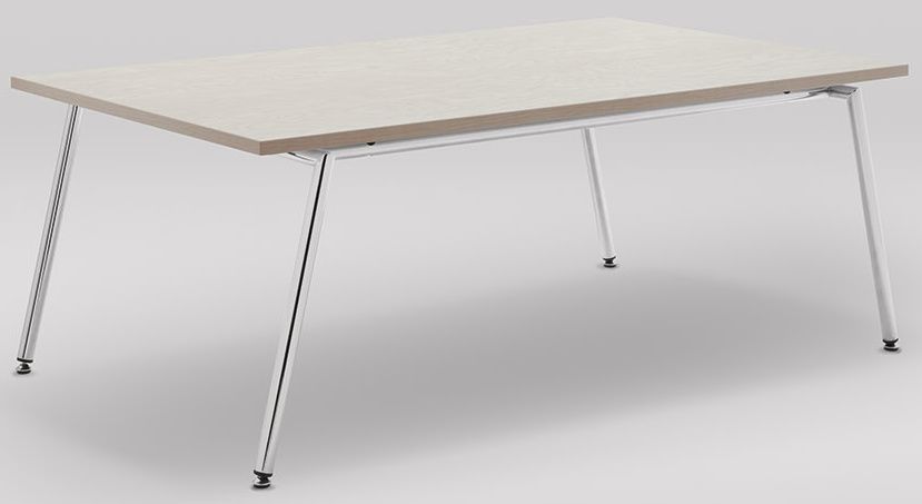 MARBET STYLE - Konferenčný stolík FIN D s chrómovou podnožou - 120x70 cm