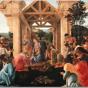 Botticelli obraz - Adoration of the Magi zs10157